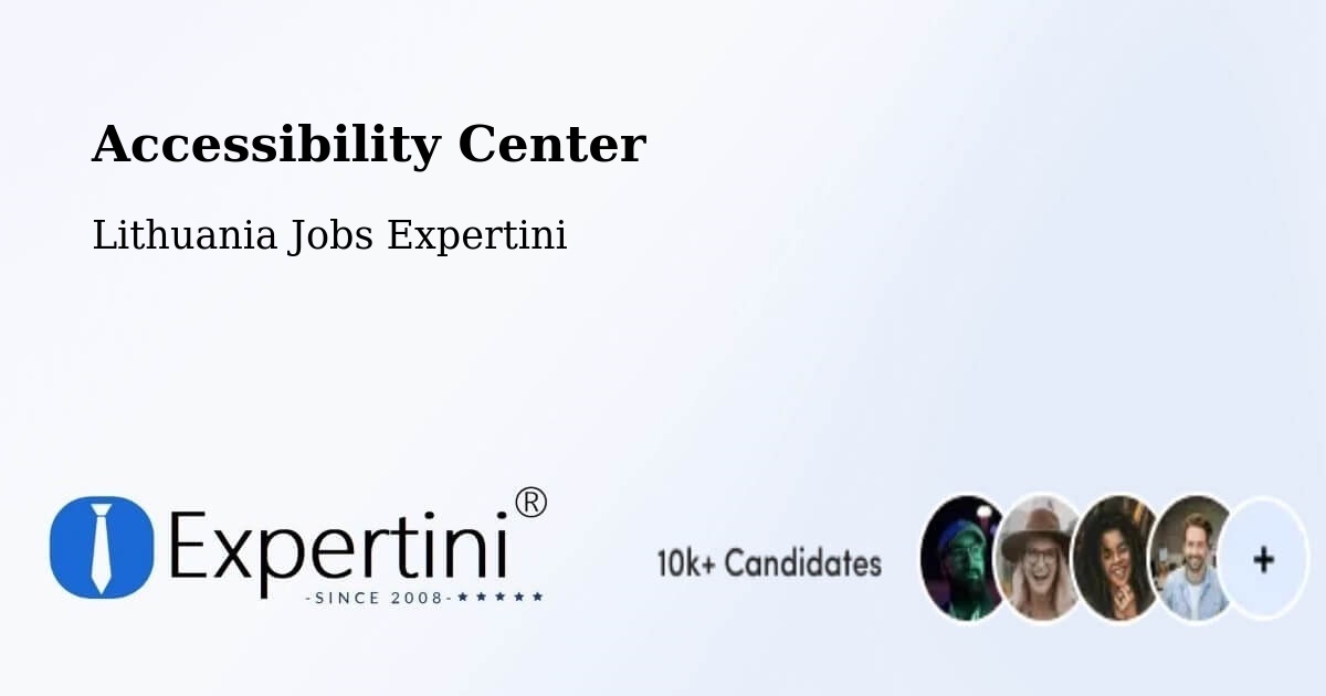 Accessibility Statement – Neringa - Lithuania Jobs Expertini