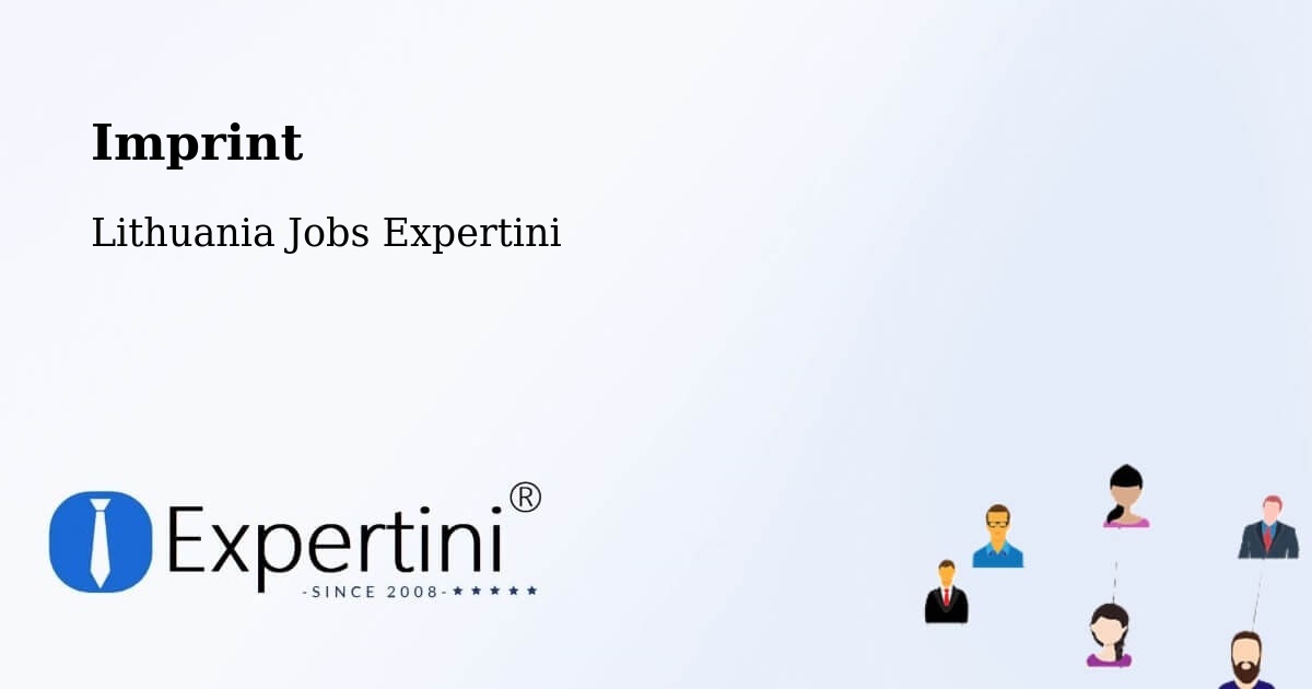 Imprint – Neringa - Lithuania Jobs Expertini